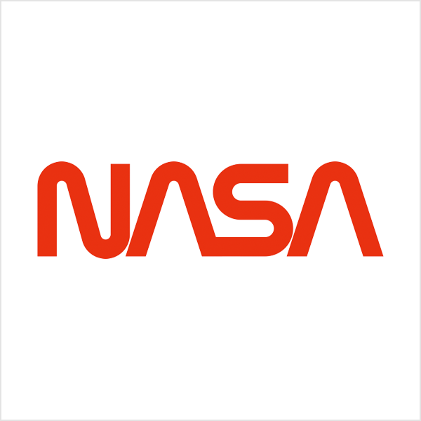 nasa lettermark  logo  monogram