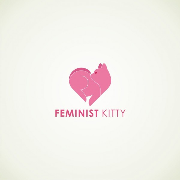 Feminist Kitty  logo 