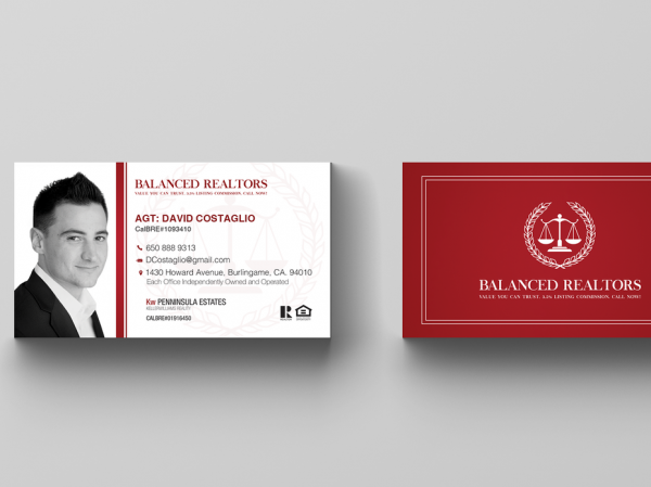 Balanced Realtors Business Card