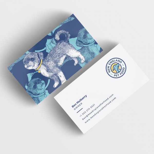 illustrated business card