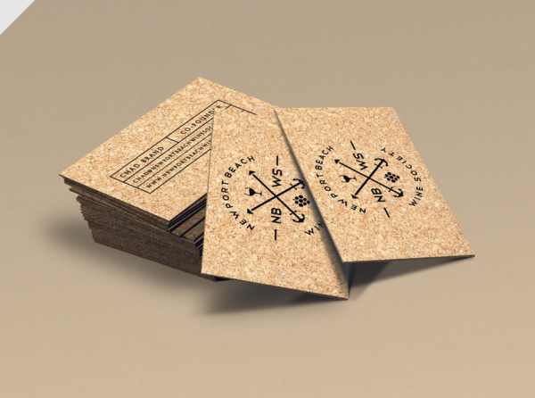 cork business card