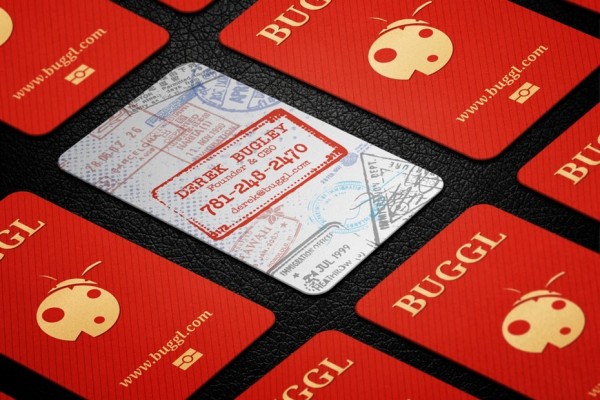 Passport business card