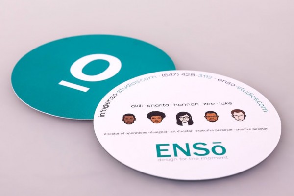 Enso business card