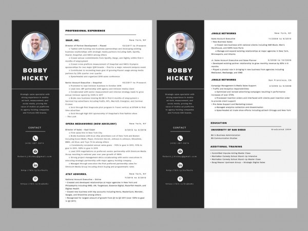 A resume design