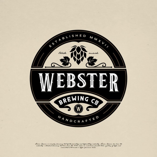 Webster Brewing Co emblem