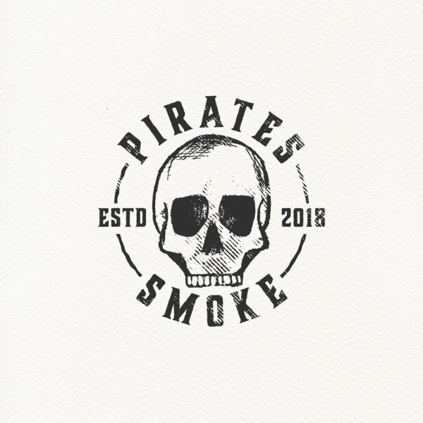 Pirates Smoke  logo  design