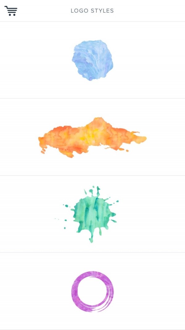 Watercolor  logo  Maker