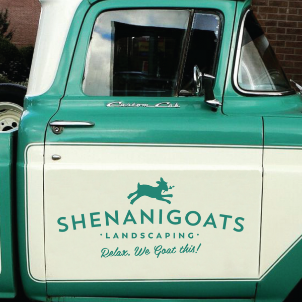 Shenanigoats Landscaping  logo 