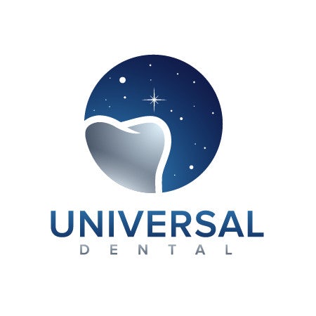 universal dental tooth star  logo 