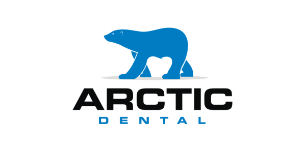 Arctic dental polar bear tooth  logo 