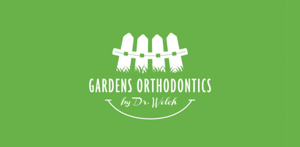 gardens orthodontics smile braces  logo 