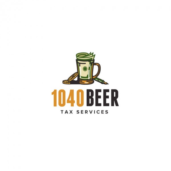 beer mug money  logo  design