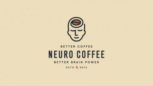 Neuro coffee  logo  design