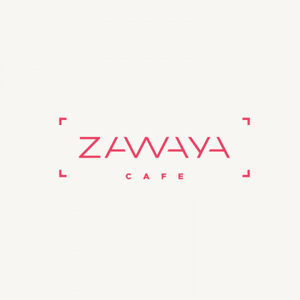 Zawaya cafe  logo  design