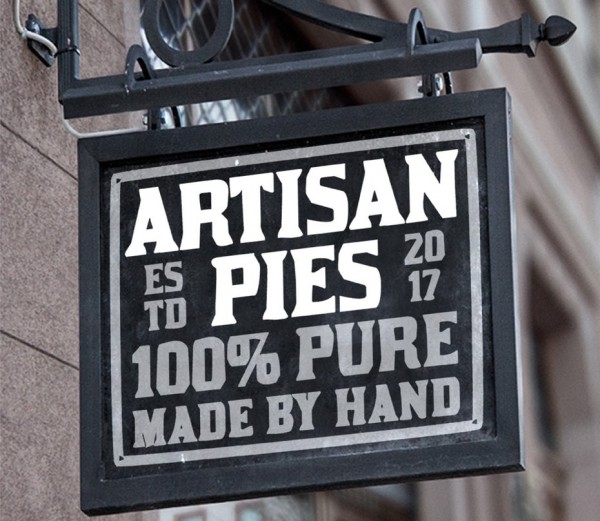 Artisan Pies text  logo 