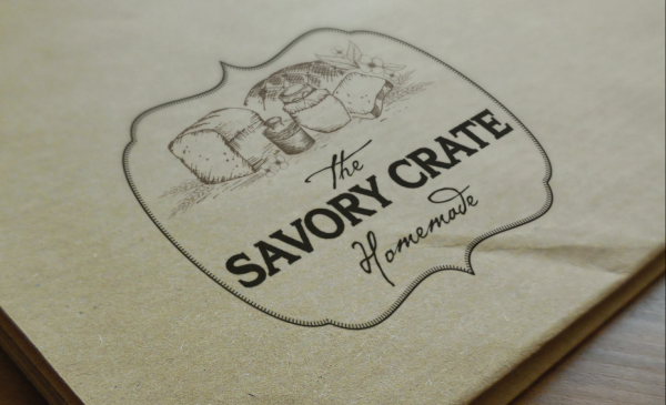 The Savory Crate  logo 