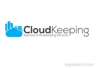 Cloudkeeping標志標志logo設(shè)計，品牌vi設(shè)計