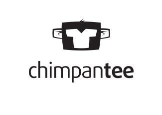 ChimpanTee服裝品牌標(biāo)志logo設(shè)計，品牌vi設(shè)計