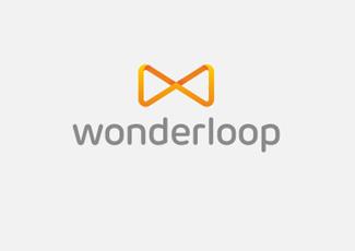 WonderLoop標志logo設計，品牌vi設計