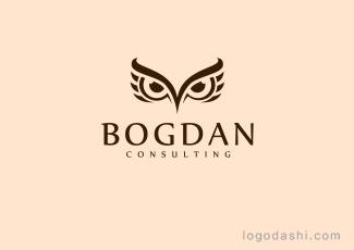 Bogdan咨詢標志logo設計，品牌vi設計