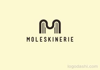 Moleskinerie標(biāo)志logo設(shè)計(jì)，品牌vi設(shè)計(jì)