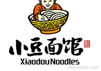 小豆面館logo欣賞標(biāo)志logo設(shè)計，品牌vi設(shè)計