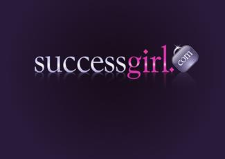 Successgirl網(wǎng)站標志標志logo設計，品牌vi設計