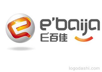 E百佳通訊標志logo設計，品牌vi設計