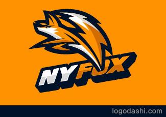 NYFOX標志標志logo設計，品牌vi設計