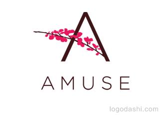 Amuse小酒館logo標志logo設(shè)計，品牌vi設(shè)計