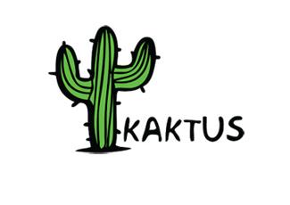 移動通信品牌“Kaktus”標(biāo)志logo設(shè)計，品牌vi設(shè)計