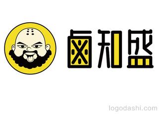 鹵知盛標志logo設(shè)計，品牌vi設(shè)計