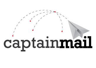 captainmail標志logo設計，品牌vi設計