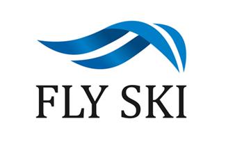 FlySki標識標志logo設(shè)計，品牌vi設(shè)計