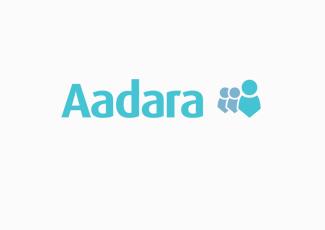 Aadara標志標志logo設計，品牌vi設計