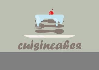 CousinCakes標志logo設(shè)計，品牌vi設(shè)計