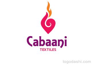 Cabaani服裝品牌標志logo設計，品牌vi設計