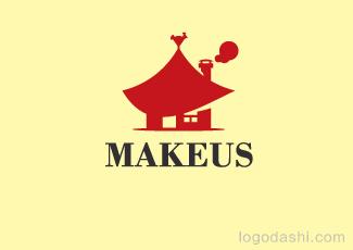 makeus標(biāo)志標(biāo)志logo設(shè)計(jì)，品牌vi設(shè)計(jì)