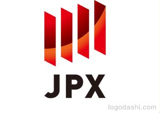 JPX日本交易所集團標志logo設計，品牌vi設計