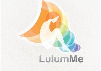 LulumMe商標標志logo設計，品牌vi設計