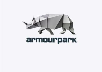 armourpark標志logo設(shè)計，品牌vi設(shè)計