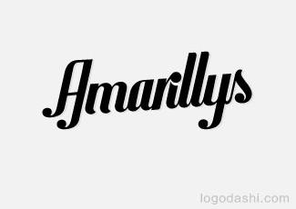 Amarillys字體標(biāo)志logo設(shè)計(jì)，品牌vi設(shè)計(jì)