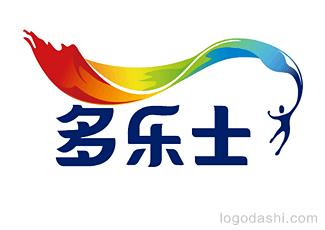 多樂士標志logo設計，品牌vi設計