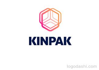 kinpak商標標志logo設計，品牌vi設計