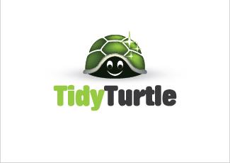 TidyTurtle烏龜標(biāo)志logo設(shè)計，品牌vi設(shè)計