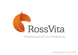 RossVita標志logo設計，品牌vi設計