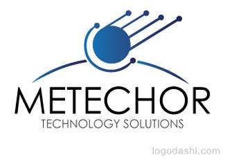 Metechor標志logo設計，品牌vi設計