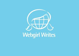 Webgirl標志標志logo設計，品牌vi設計