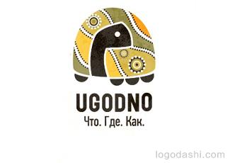 Ugodno烏龜logo標(biāo)志logo設(shè)計(jì)，品牌vi設(shè)計(jì)