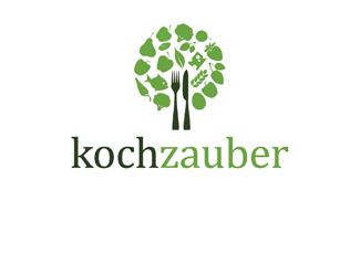 Kochzauber烹飪魔術(shù)標志logo設(shè)計，品牌vi設(shè)計